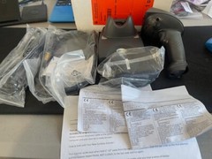 NCR / Honeywell 3820 Cordless Linear Image Barcode Scanner USB Kit – New!