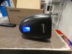 Nadamoo Barcode Scanner YHD-5100 Handheld USB Reader 2.4GHZ w/Wireless Dongle