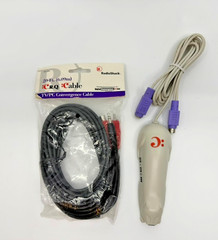 Radio Shack CueCat CRQ Digital Barcode Scanner with TV/PC Convergence Cable