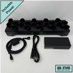 Zebra 10 Slot Charger Cradle CRD-NGWT-10SCH-02 WT63B0 WT63 WT60A0 WT60A0 WT6000