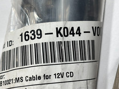 NEW NCR 1639-K044 Cable Cord for M-S 12 Volt 12V Cash Drawer Fits Aloha CB10321