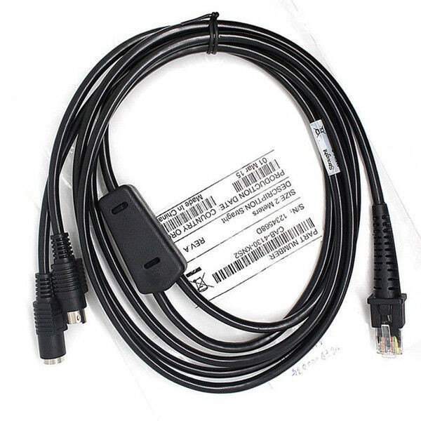 6FT 2M CAB-365PS2 Keyboard Wedge Cable for Datalogic D100 GD4130 QD2130 Reader