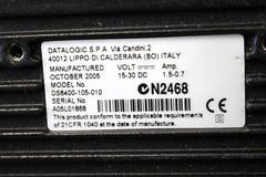 Datalogic DS6400-105-010 Barcode Scanner Industrial Laser Scanner ( 6750)