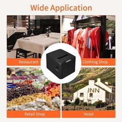 Bisofice 80mm Thermal Receipt Printer USB LAN Auto Cutter ESC POS