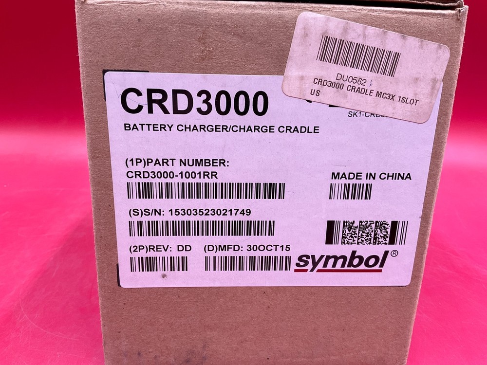 Motorola Single Slot Cradle MC3000 CRD3000-100RES 💚❤️💚❤️ NEW! 💚❤️💚❤️