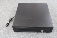16&Prime; Cash Drawer w/ Key and Electronic RJ-11 Cable (No Money Till) – Preowned