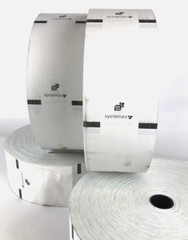 Systemax 3.15&Prime;W x 2500&prime; Thermal ATM Receipt Paper 4.8&Prime; Sense Mark 012SM 90930053