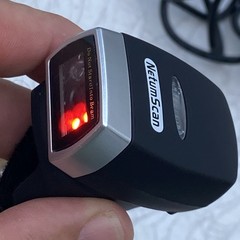 NETUM Bluetooth Barcode Scanner 1D 2D QR Ring Mini Bar Code Reader 2.4GWireless