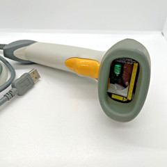 Symbol LS2208 USB Barcode Scanner w Stand Zebra LS2208-SR20001R Tested