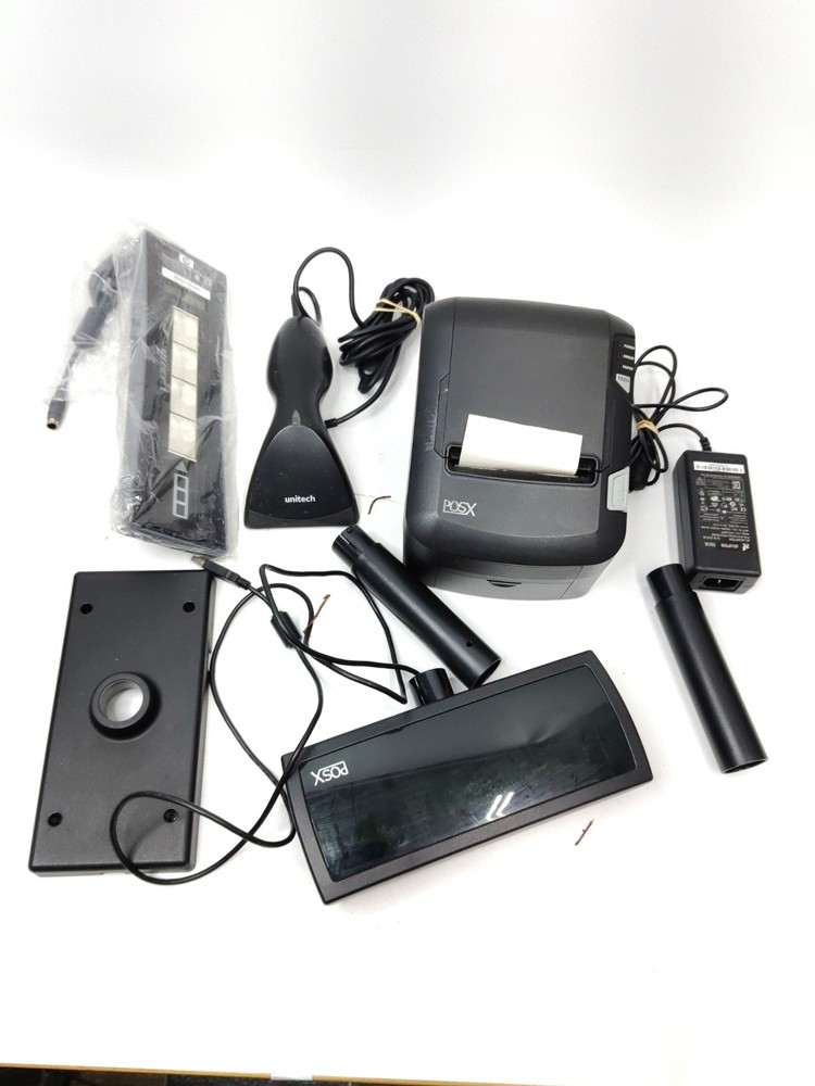 POSX EVO Green HiSpeed POS Thermal Receipt Printer/Scanner/ Display Lot