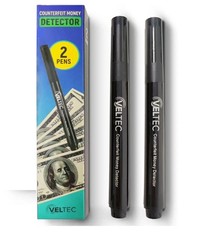 Counterfeit Money Bill Detector Pen – Easy to Use and Reliable Universal Currenc