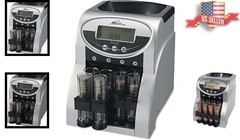 Reliable High-Speed Coin Counter with Large Hopper Ideal for Homes & Businesses