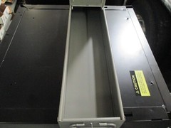Unbranded Safe Deposit Box, Metal, Drawer *Used* 21- 5/8&Prime; x 4-5/8&Prime; x 2-1/2&Prime;