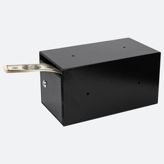 Secure Steel Cash Drop Box with Lock – Ideal for Hotels & Apartments