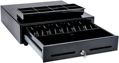 Star Micronics CD3-1616 5 Bill / 8 Coin Value Series Cash Drawer with 2 Media Sl
