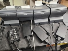 Lot of 4 Epson TM-T88V Series Thermal POS Receipt Printers Model M244A