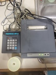 Verifone tranz 330 credit card reader terminal and Citizen receipt printer