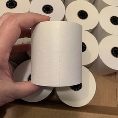 8 -3”x 165&prime; Bond Kitchen Printer/Cash Register/Receipt Tape Paper Rolls