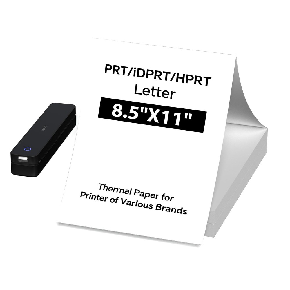 MT610 M08F A40 Thermal Paper 8.5 x 11 for M08F-Letter, M832, M834, A285M, A80…