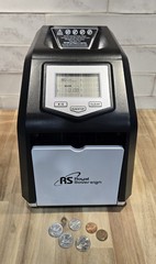 Royal Sovereign Digital Coin Counter Sorter Machine Four Row RCS-417-ADBK Tested