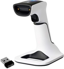 ScanAvenger Wireless Portable 1D&2D with Stand Bluetooth Barcode Scanner: 3-in-1