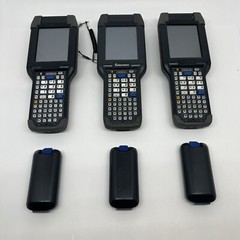 Intermec CK3X Windows Barcode Scanners Lot Of 3 w/ Batteries CK3XAA4K000W4100