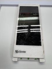 Clover Flex 3 C405 Handheld POS Management LCD SCREEN GLASS IS BROKEN SEE PICS