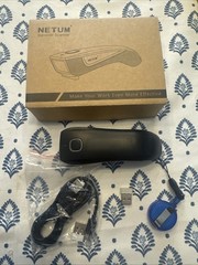 NIB NETUM C750 Bluetooth Portable2.4G Wireless QR Bar Code Reader, Yellow