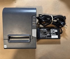 EPSON TM-T88V M244A Thermal POS Label Receipt Printer w/ Adapter