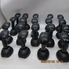 LOT-19 Unitech MS842-2UPBGC-SG BARCODE Scanner W/ CRADLE *PARTS-NO CABLE* T5-C15