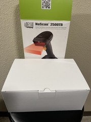 Adesso NuScan 2500TB Bluetooth 2D Barcode Scanner + charging Cradle—FREE SHIP 🔥
