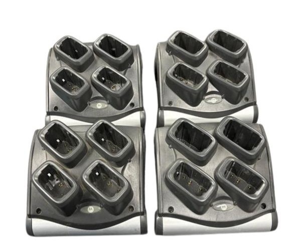 Motorola Symbol SAC9000-4000R 4-Bay Charge Dock + Power Supply (Lot of 4)