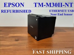 Epson TM-M30II-NT POS Point of Sale Thermal Printer Ethernet USB Hub NES