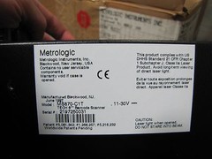 METROLOGIC TECH 8 BARCODE SCANNER RS232/OCIA MS870-C1T MS870C1T 11-30V