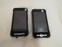 Lot of 2 Janam XT3 Handheld Scanners For Parts Or Repair