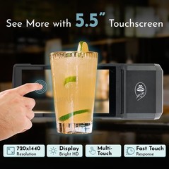 Portable 58mm Thermal Receipt Printer with NFC & 4G for Mobile Transactions
