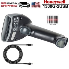 Honeywell 1300G-2USB 1D Corded Handheld Barcode Scanner with USB Cable US