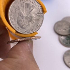 COIN COUNTING TUBES FAST WRAP PENNY NICKEL DIME QUARTER USA