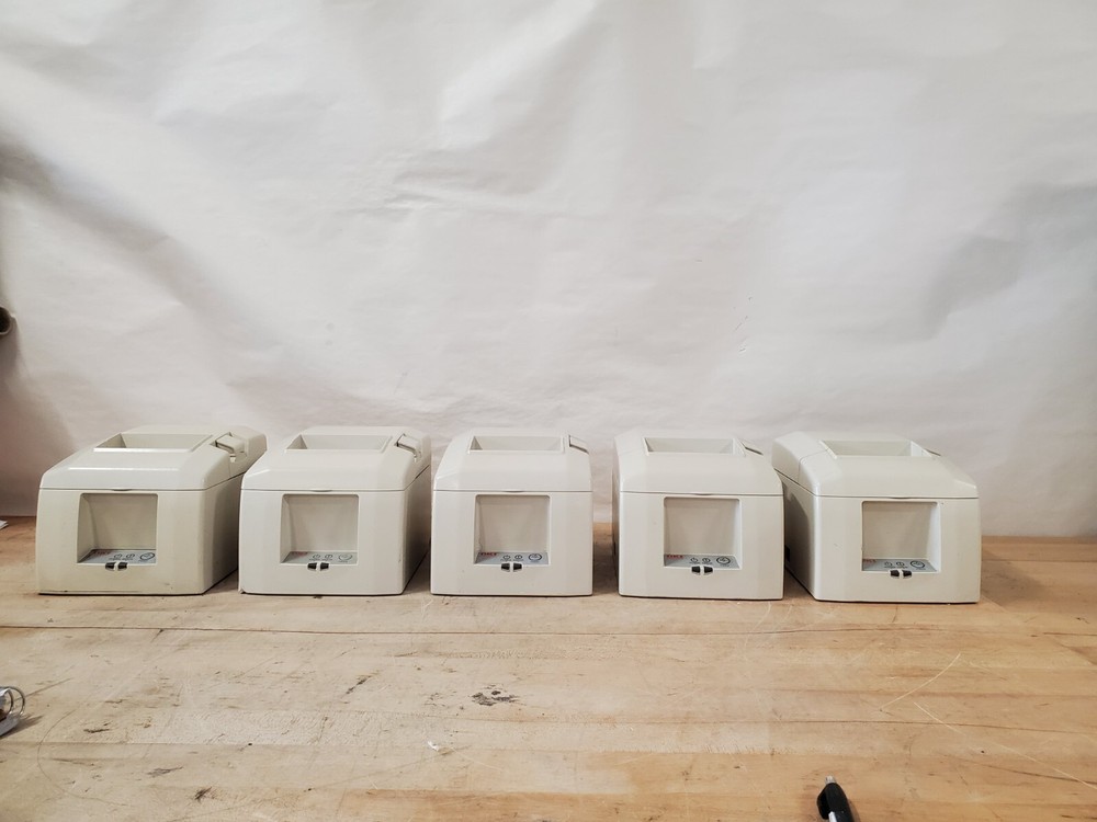 LOT OF 5 Star Micronics OKI TSP650 Thermal Receipt Printers