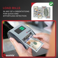 Fast and Reliable Counterfeit Detector – Compact & Lightweight for Business Use