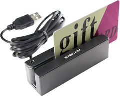 ETEKJOY USB 3-Track Magnetic Stripe Card Reader POS Credit Card Reader Swiper Ma