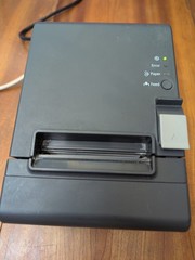 EPSON TM-T20 THERMAL RECEIPT PRINTER, POWER CORD & 9-PIN CONNECT CABLE INCLUDED