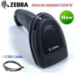 New Zebra DS8108-SR00007ZZWW 2D 1D USB Kit Handheld Barcode Scanner In Box#