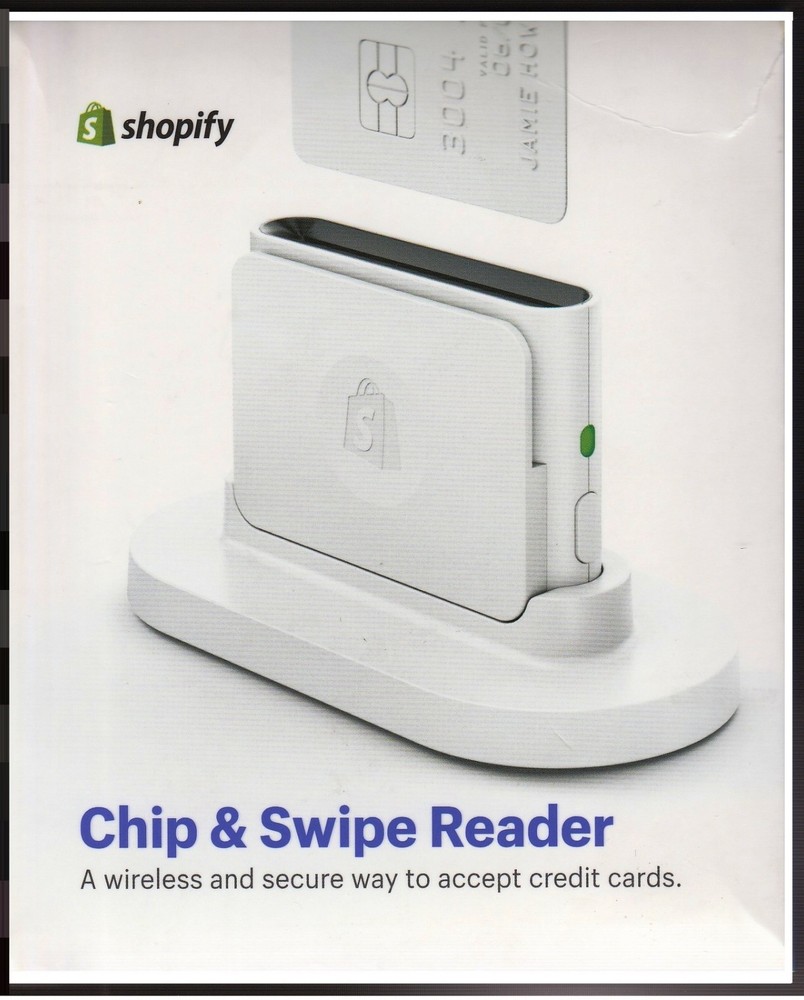 Shopify Chip & Swipe Reader Model S1701 – White