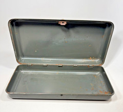 Vintage Metal Bank Lock Box Guardian Savings & Loan Association Dallas Texas