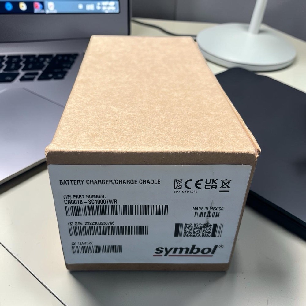 Symbol Technologies CR0078-SC10007WR Battery Charger Charge Cradle New Open Box