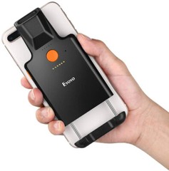 Eyoyo 1D Bluetooth Barcode Scanner Laser Back Clip Reader Fit Android IOS Phone