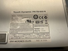TOUCH DYNAMIC MODEL PR-TB-650-N POS THERMAL RECEIPT PRINTER /lot Of 2 /JUA1969