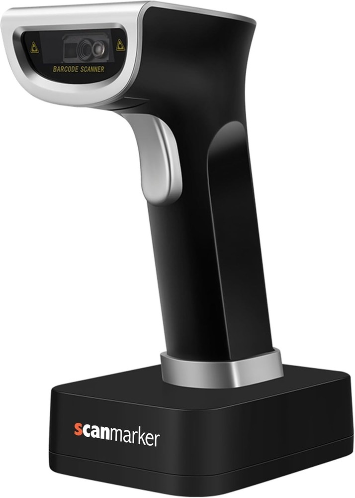 Scanmarker 1D/2D Barcode Scanner Wireless – Boost Speed & Accuracy with Bluetoot