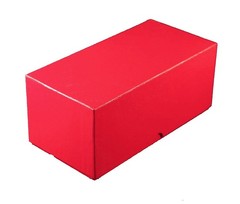 Single Row Red Box for Large Size Currency Large, Storage